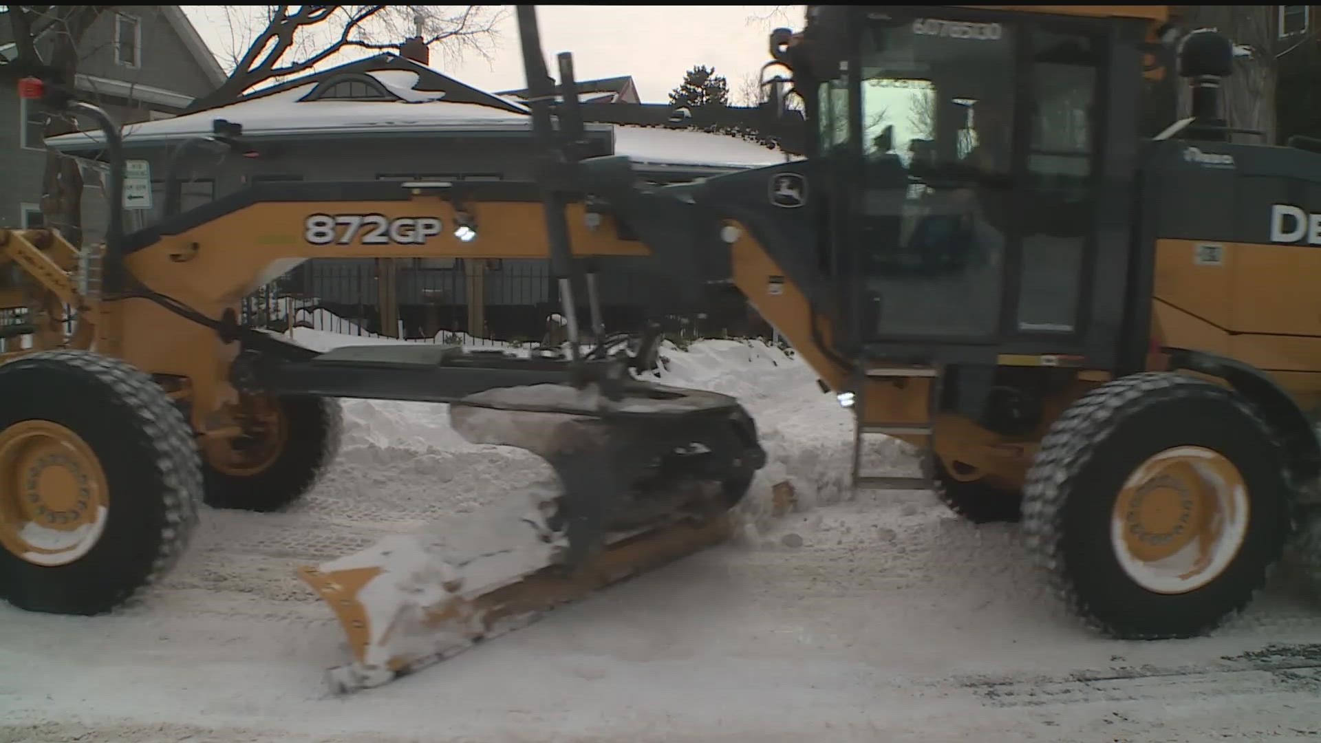 Starting at 9 p.m. on Feb. 24, Minneapolis residents should not park on either side of a snow emergency route until 8 a.m. Saturday.