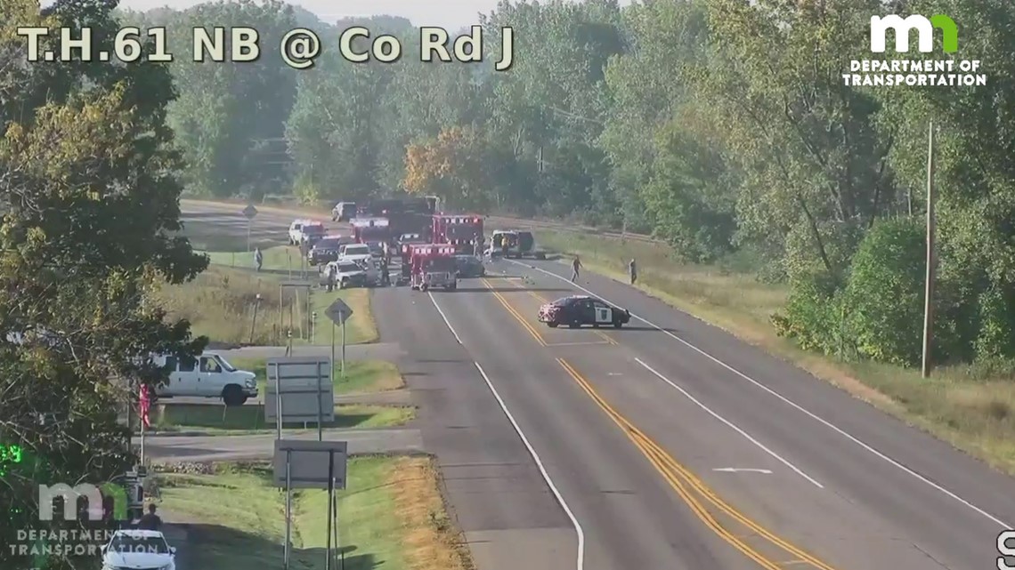 1 dead, 2 injured in crash involving three cars in Ramsey County