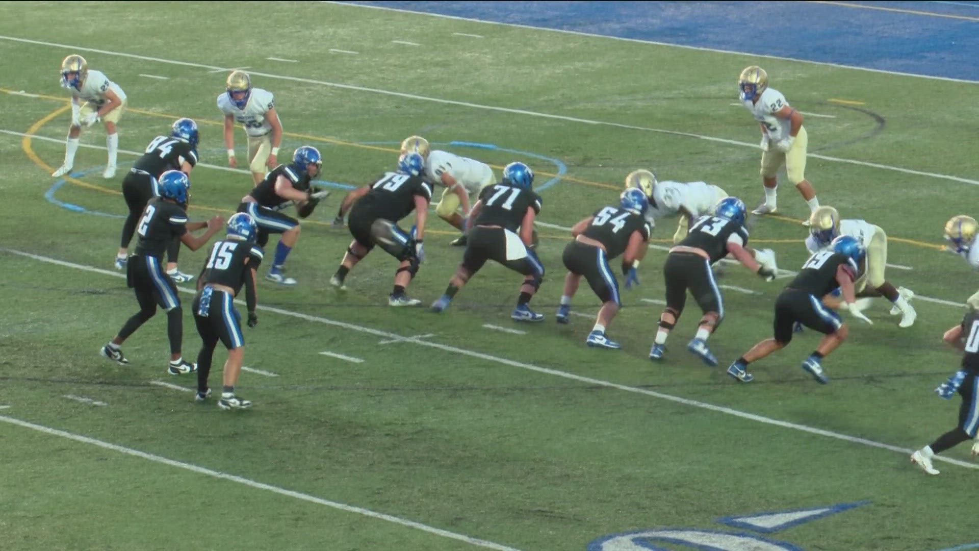 Keep up with the highlights from Friday's high school football matchup!