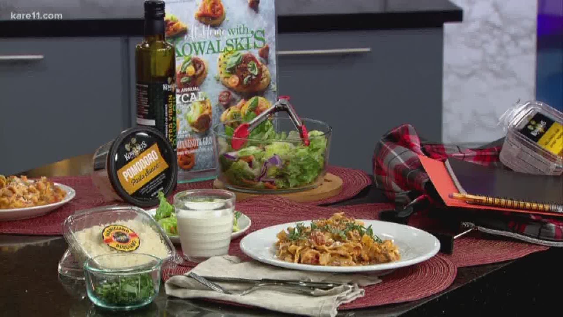 Mother of two and Kowalski’s Culinary Director Rachael Perron is back in studio with the perfect school night meal solution that’s a throwback parents will enjoy as much as their kids.