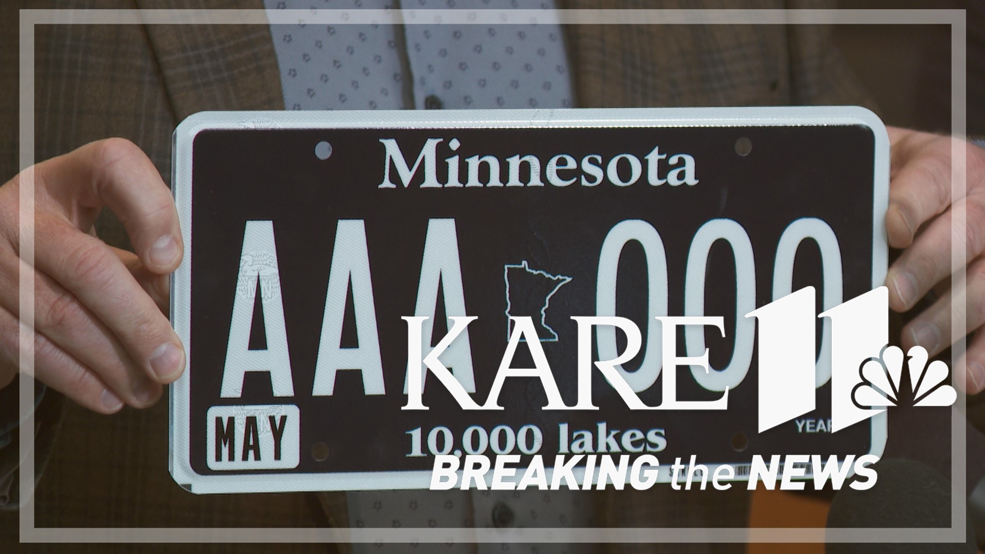 State unveils new 'blackout' license plates; eight others now available