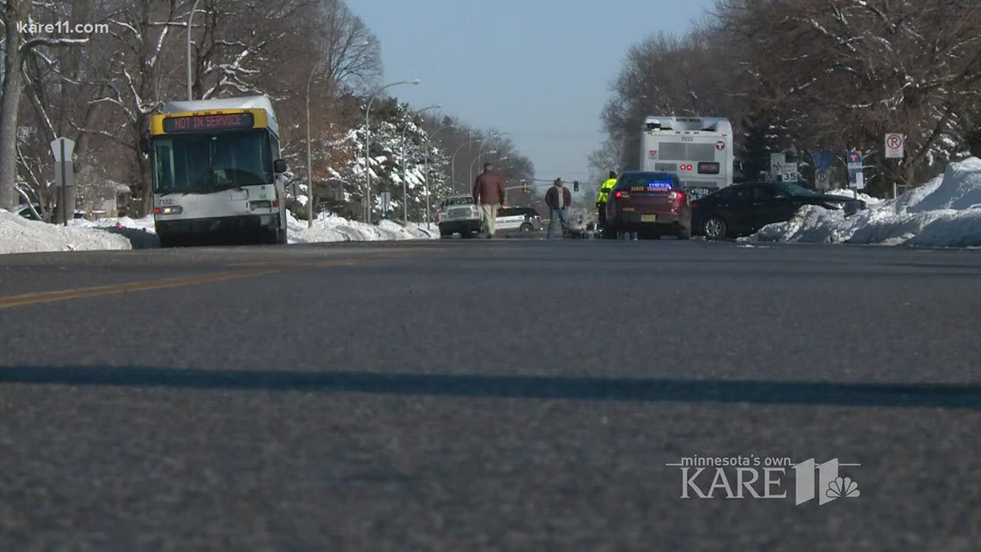 Metro Transit bus involved in crash, injuries reported
