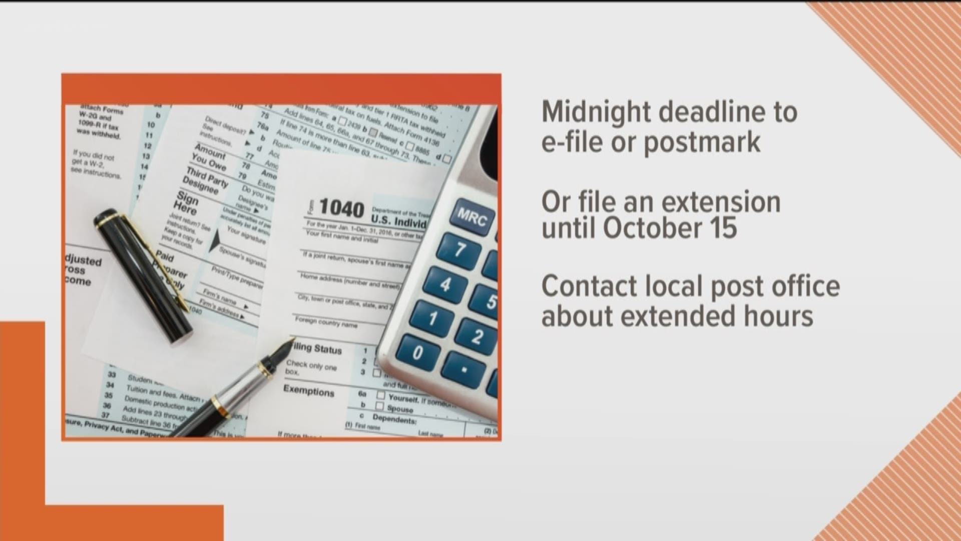 Scrambling to meet the tax deadline? Don't panic. We talked to an expert with tips for last-minute procrastinators. https://kare11.tv/2GfMxPN