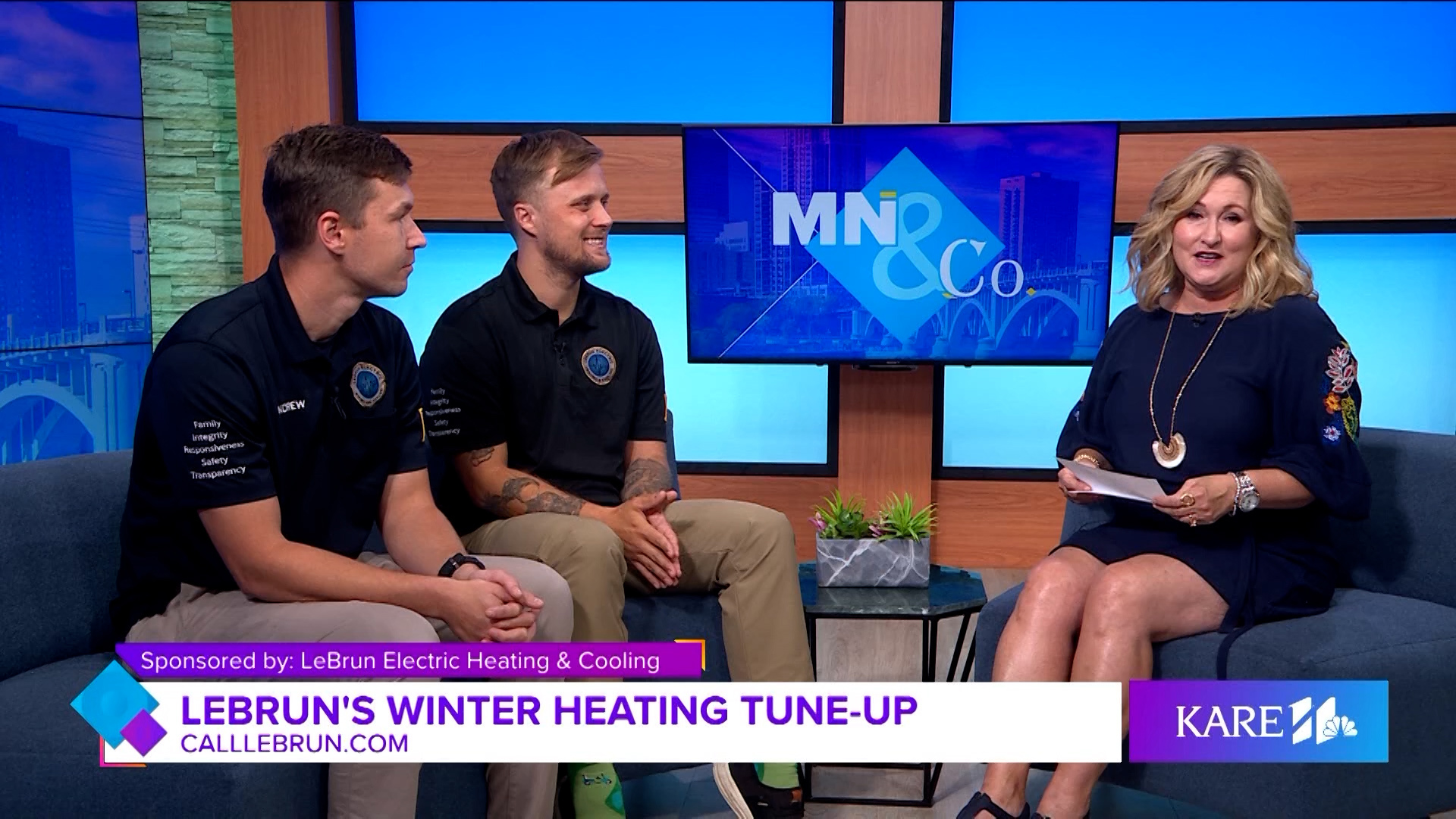 LeBrun joins Minnesota and Company to discuss how you can prepare for the upcoming winter with their 24/7 Emergency Services and Energy-Efficient HVAC Solutions.