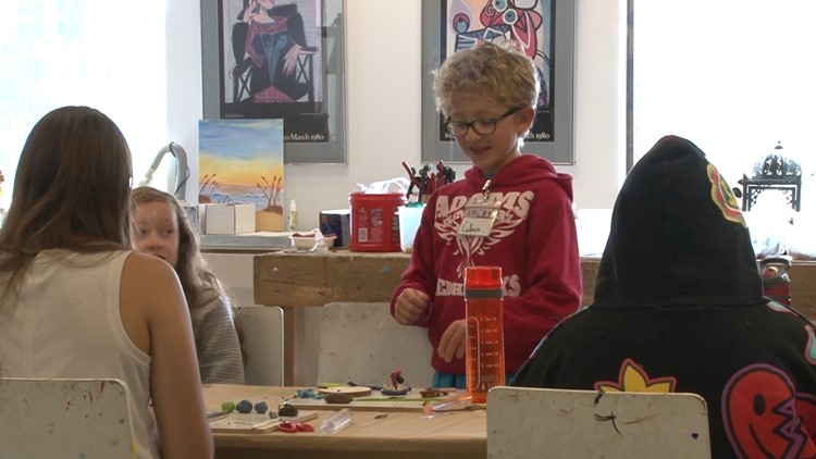 Nonprofit art center in Anoka delivers affordable classes while giving back to community