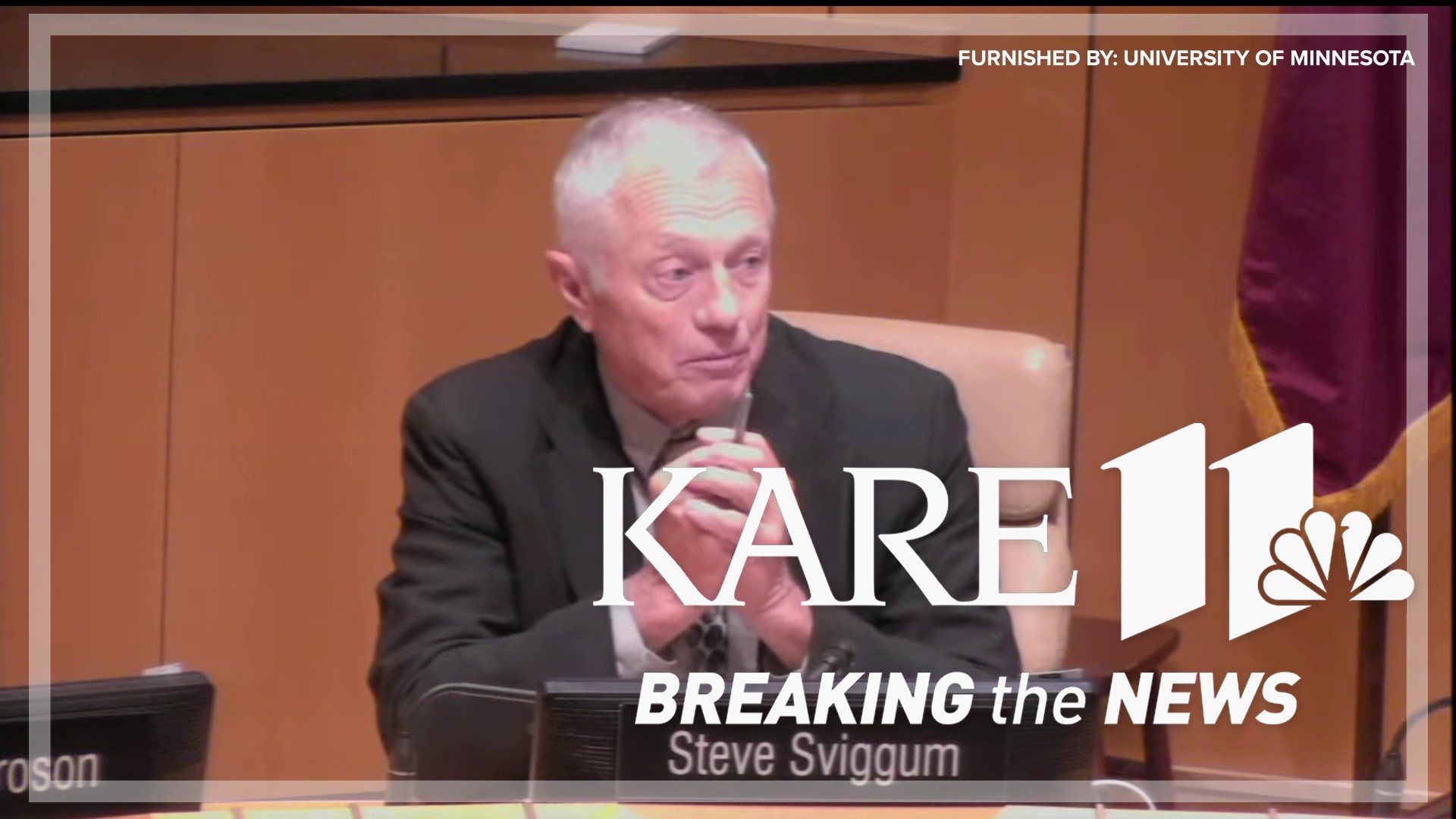 Vice Chair Steve Sviggum told KARE 11 his comments in last week's Board meeting were "not meant as racist."