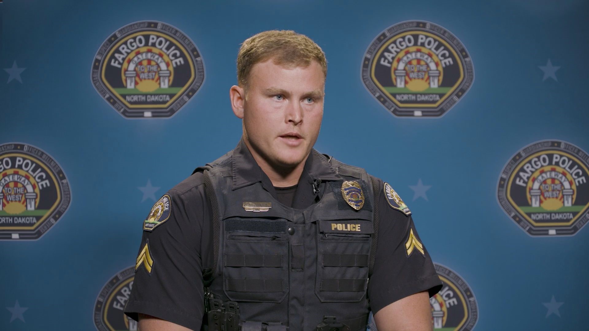 More than 3 months after a shootout that killed a fellow officer and injured 3 others, Zach Robinson reflects on that day and it's lasting impact.