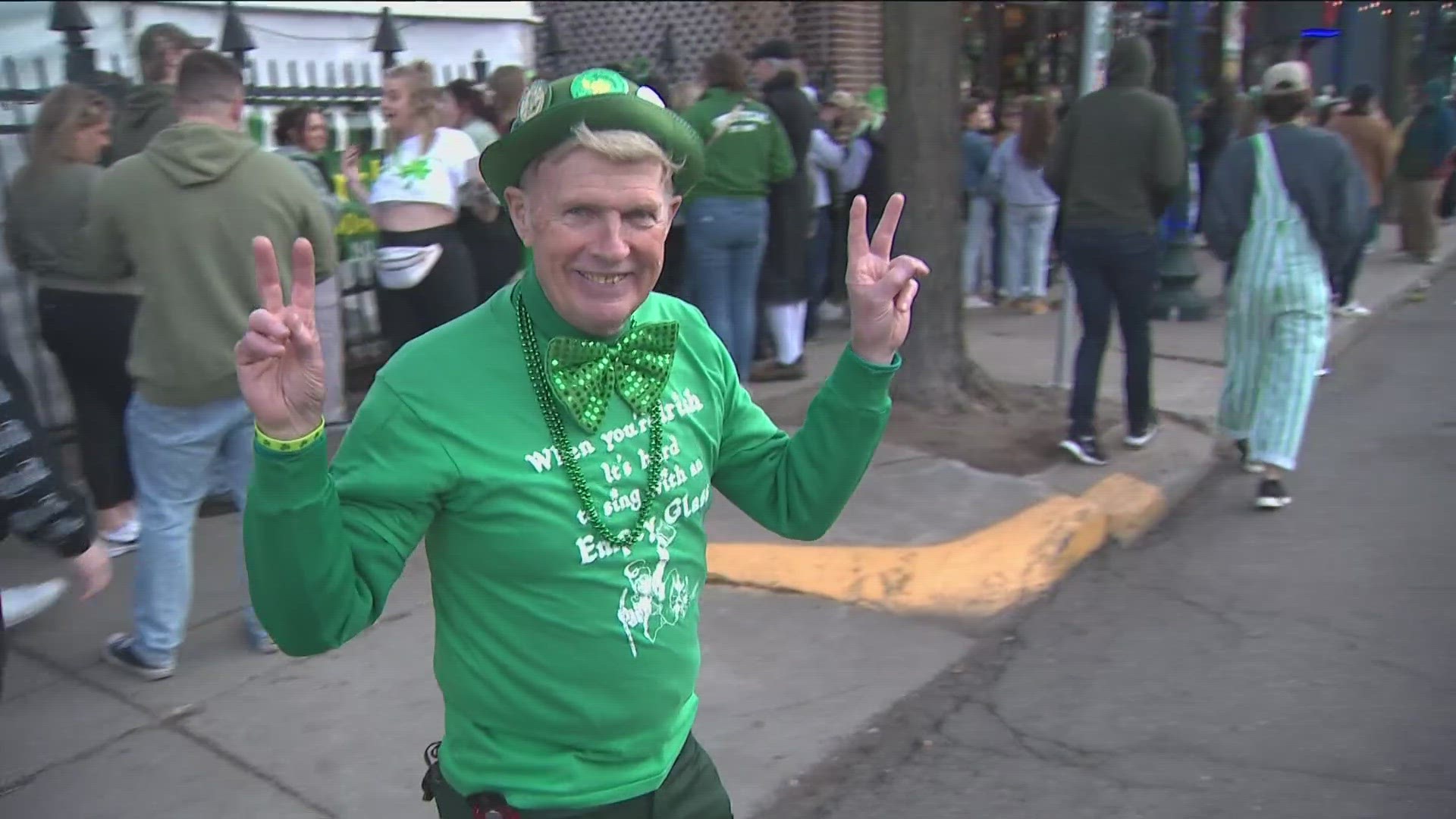"To have St. Patrick's Day around here at the same time, you couldn't ask for anything better than that," Sipel said.