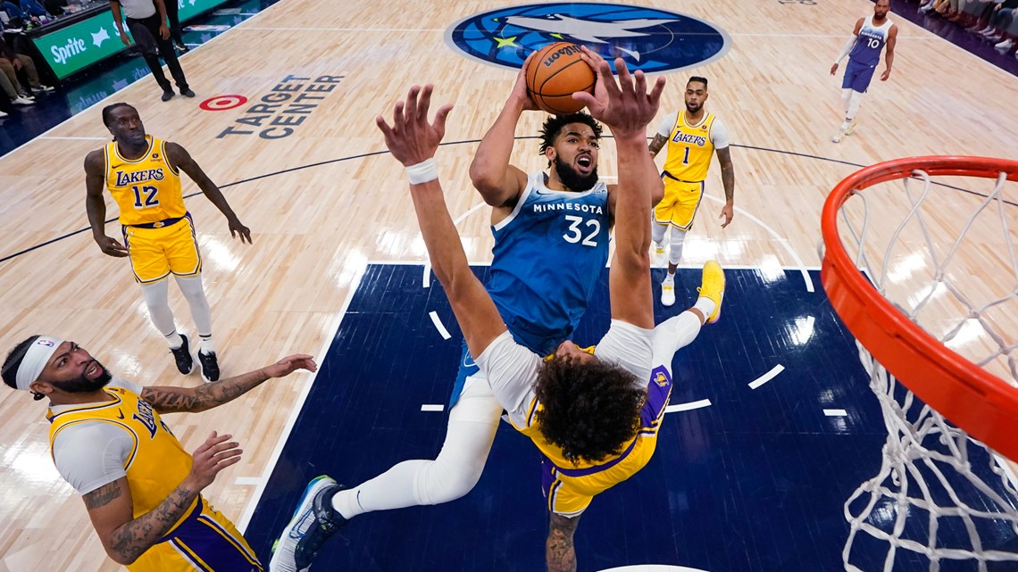 Wolves back on winning track, dump Lakers 118-111