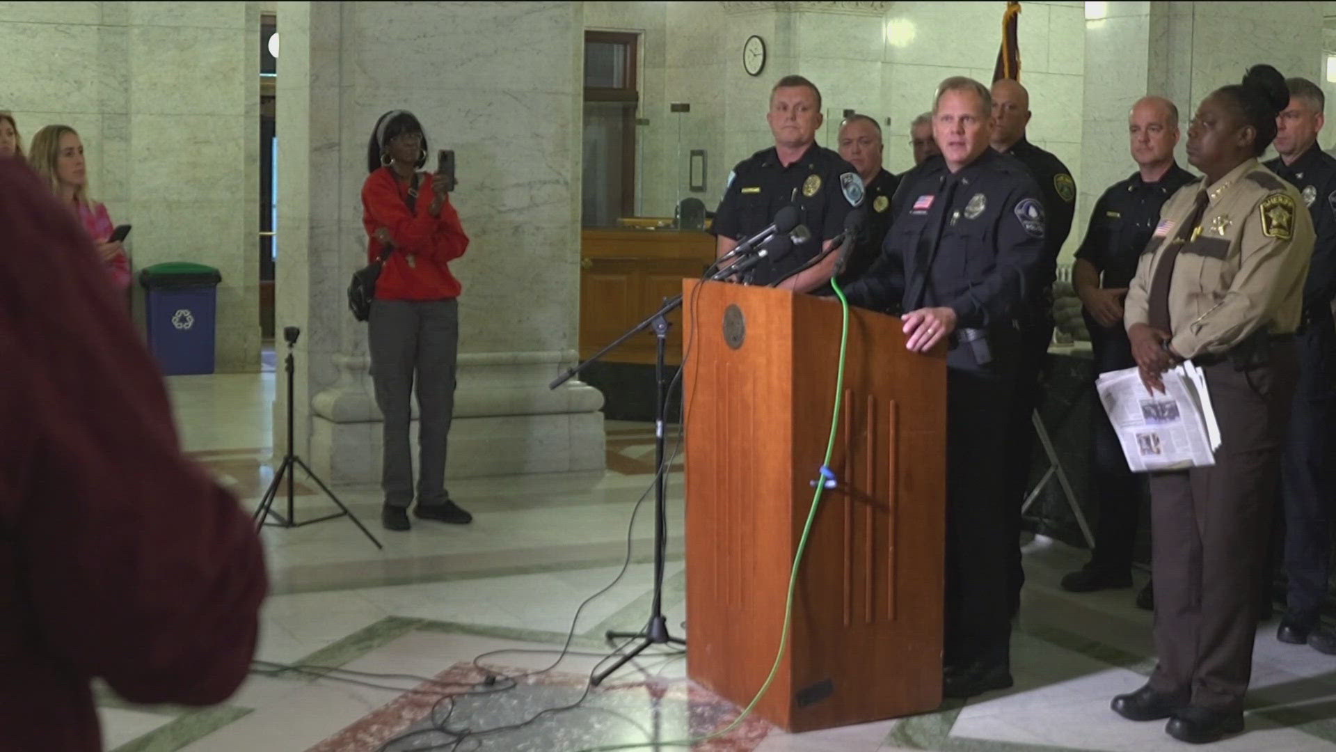 Minnetonka Police Chief Scott Boerboom told reporters he and fellow chiefs were not informed of the change or invited to discuss its impact on their communities.