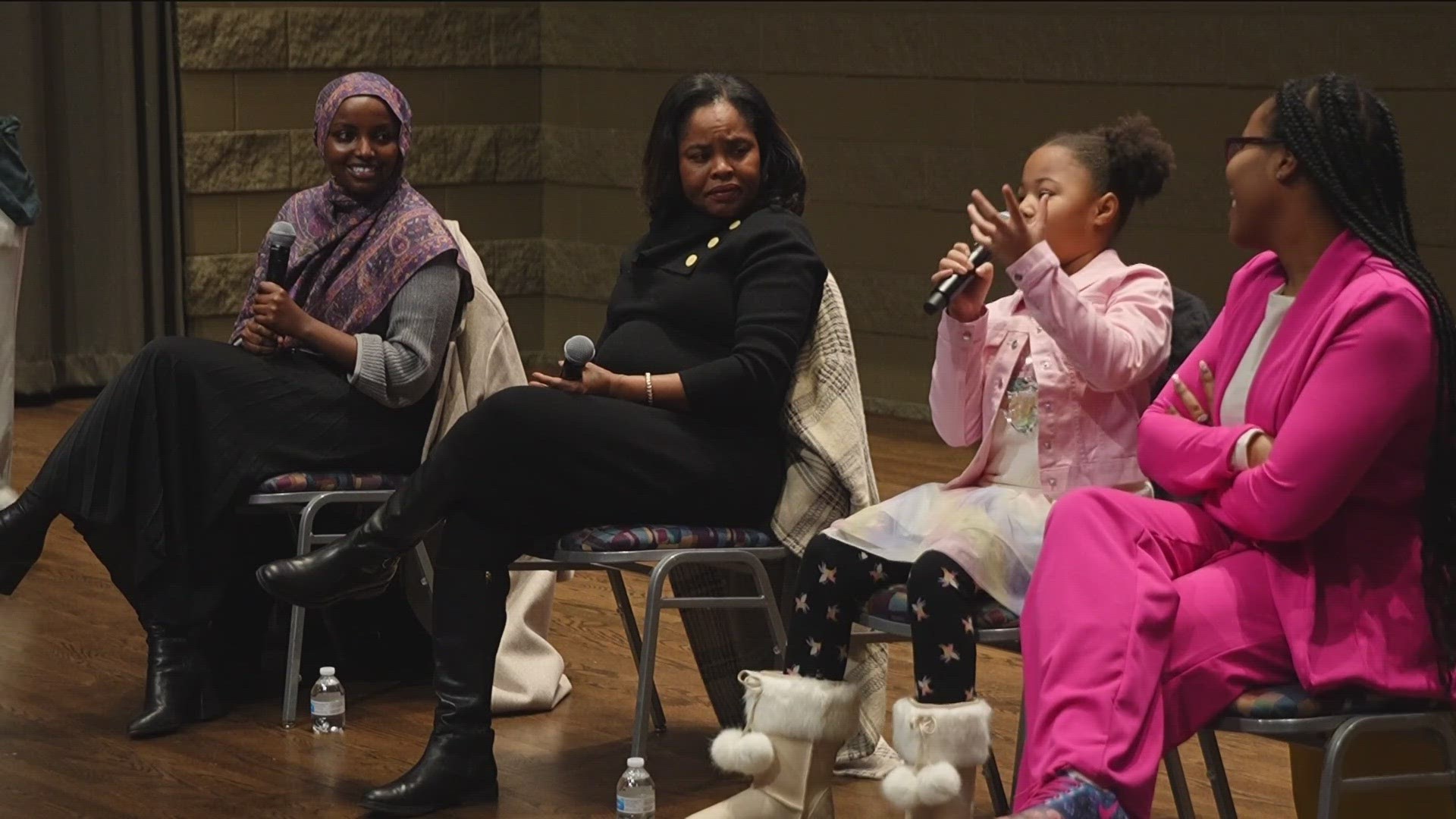 Metropolitan State University hosted the discussions Wednesday, celebrating those who have successfully navigated systems not created for people of color or women.