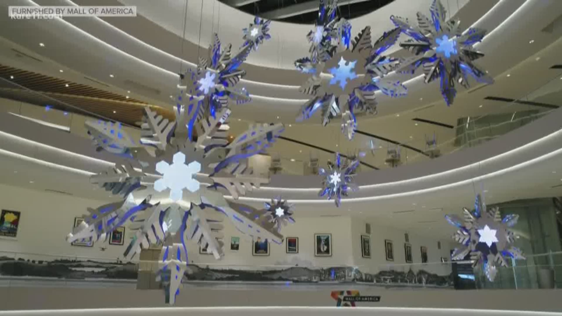 What goes in to the holiday transformation at MOA? https://kare11.tv/2RIukhM
