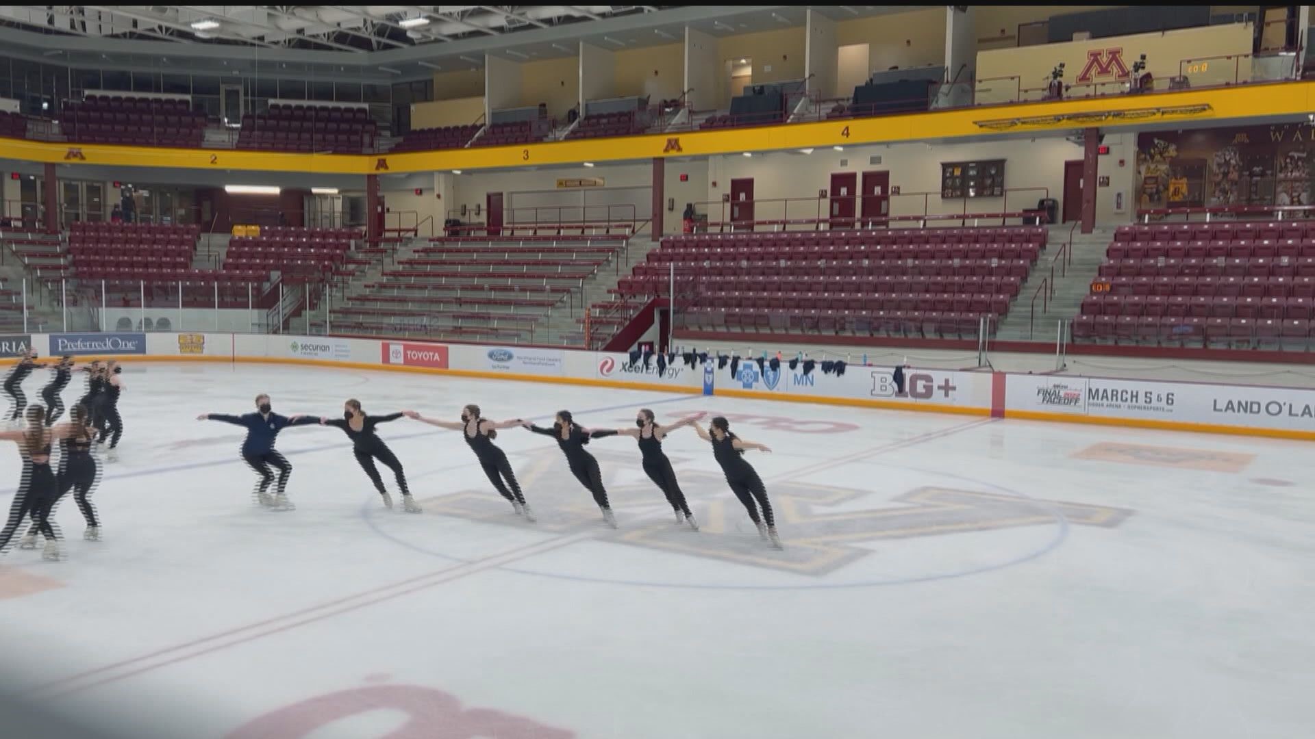 Alana Christie has her most senior skaters, ironically called "Juniors," ready to compete in a synchronized skating competition that features the best in the world.