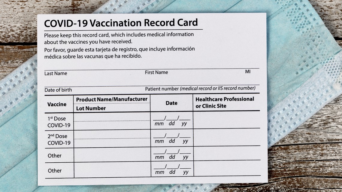 How to save your COVID vaccine card to your phone