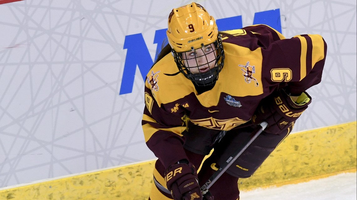 Minnesota picks Taylor Heise 1st in the inaugural Professional Women's  Hockey League draft