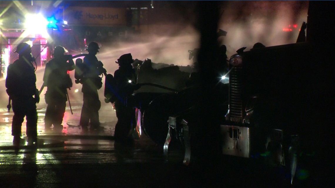 Authorities investigate overnight fire at Minneapolis railyard