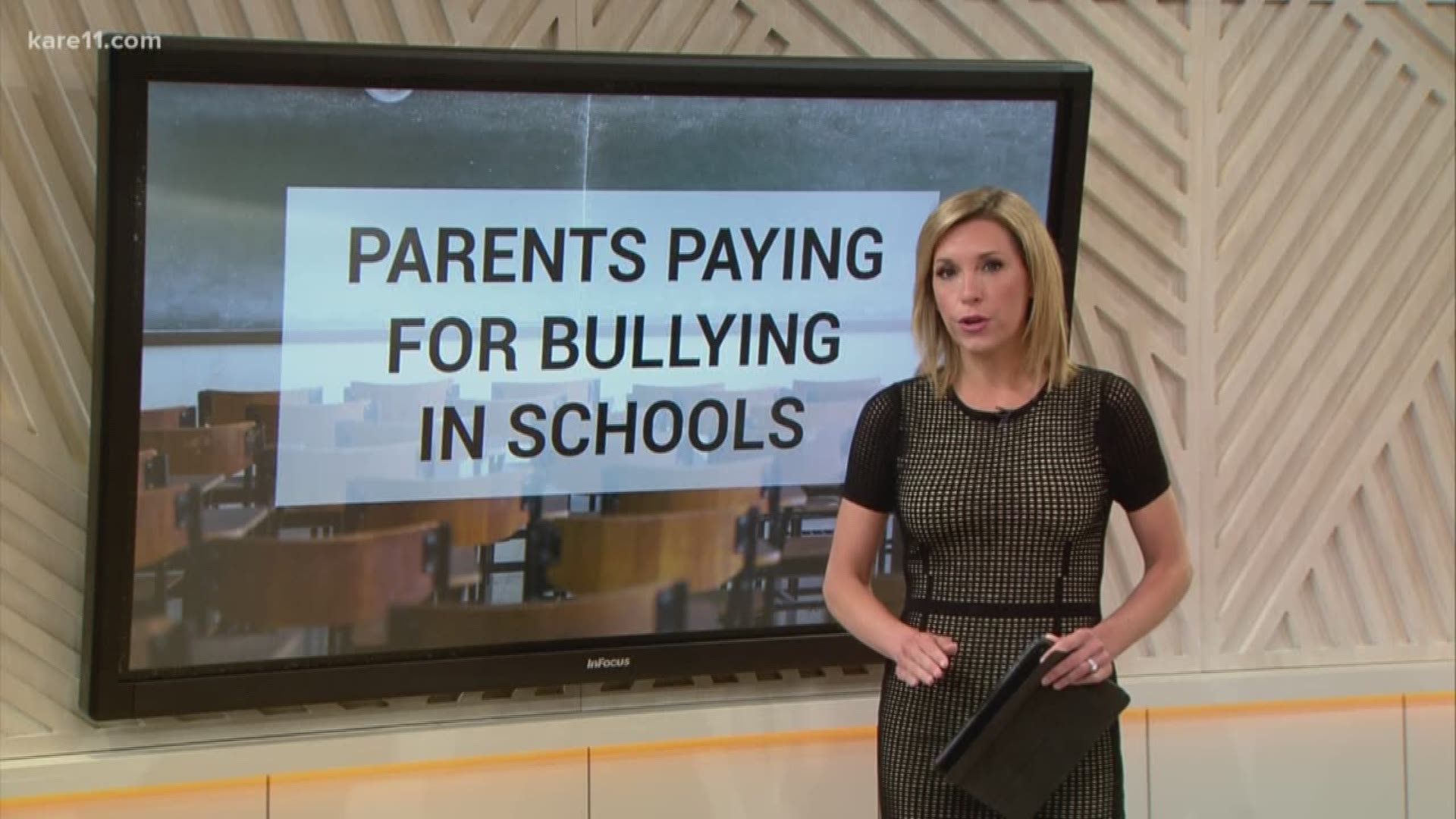 Parents, how would you feel if you had to pay a fine after your child bullied another student? A city in Wisconsin is considering doing just that. https://kare11.tv/2KEfOY9