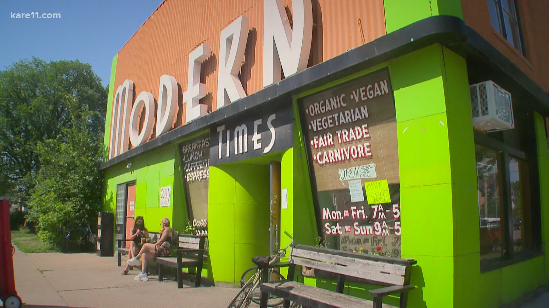 Modern Times' owner and staff decided to volunteer in the community for the month of June.