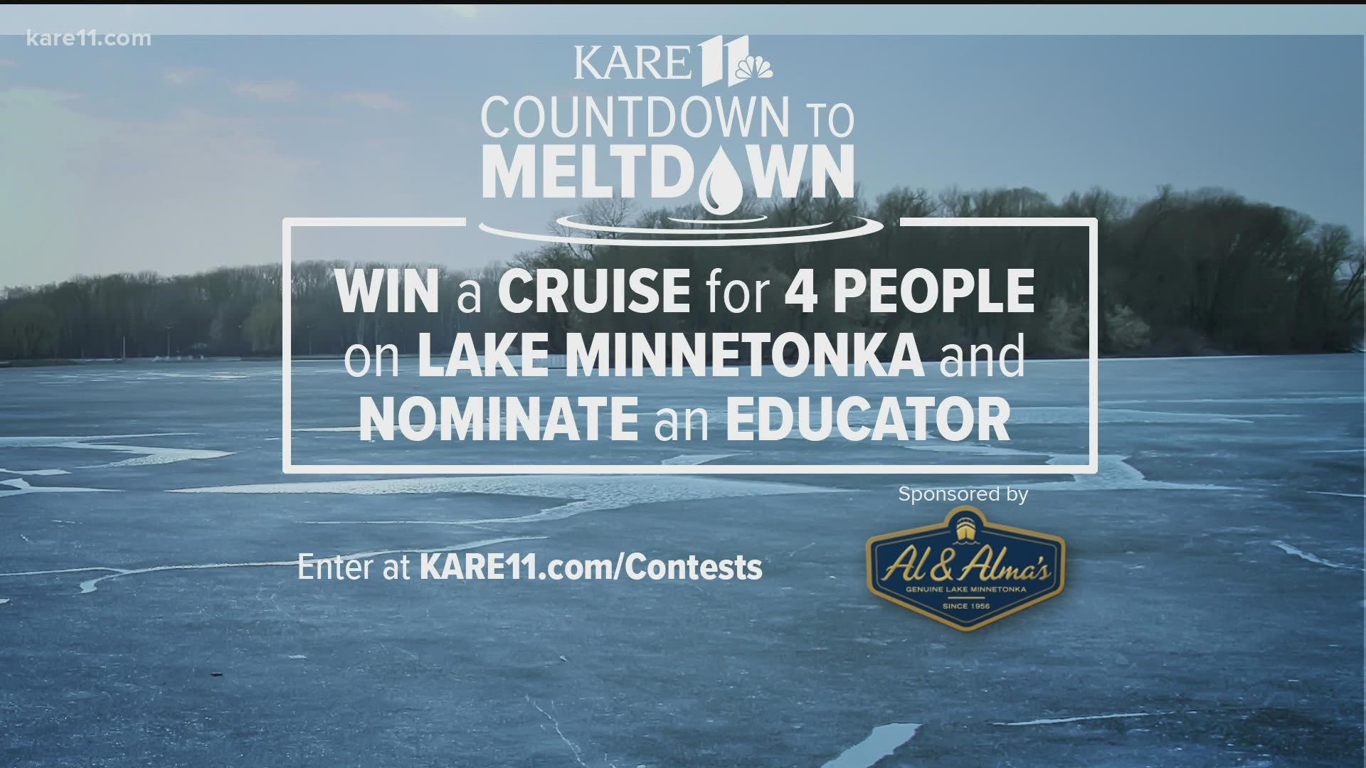 The grand prize winner could win four tickets to Al & Alma's Boat Cruise.
