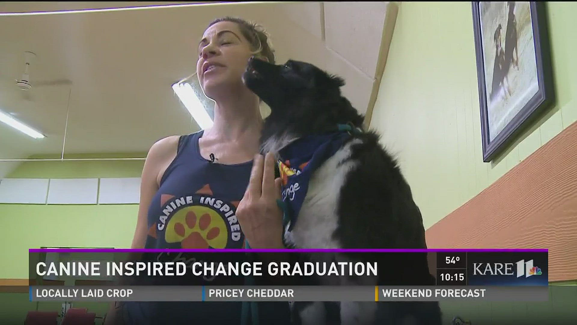 'Canine Inspired Change' graduation in St.Paul