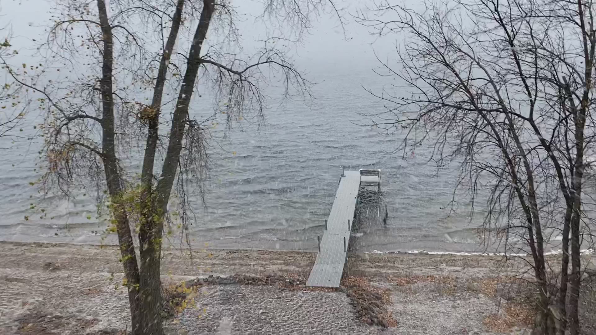 Friday morning brought a beautiful, bur remindful nudge: Winter is not that far off, as this video from Somers Lake, near Maple Lake in Wright County shows.