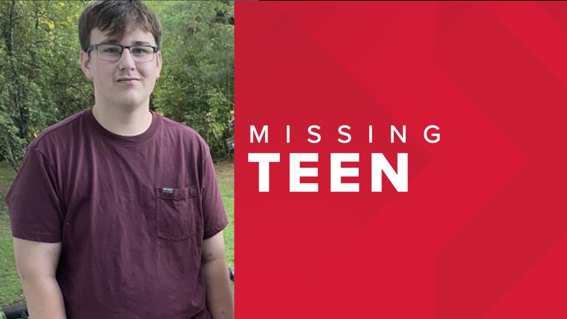 Teen reported missing from Pine County