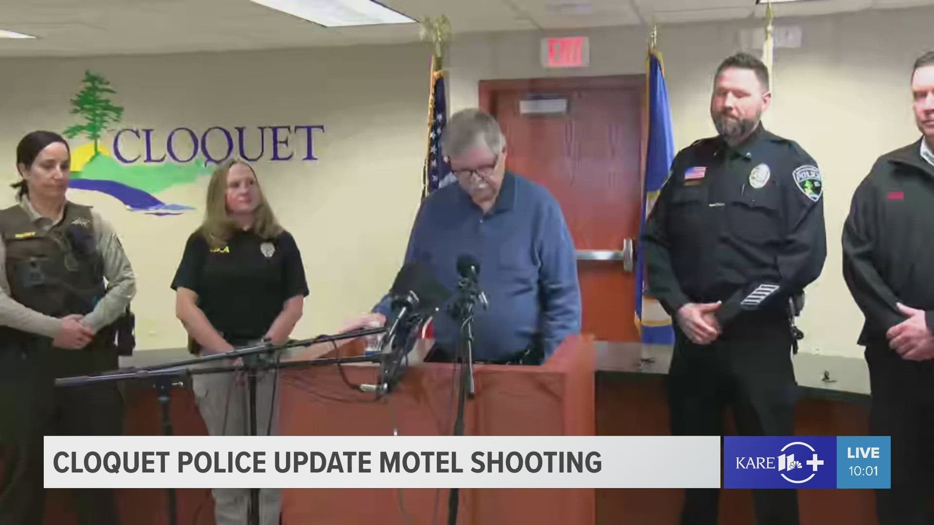 Police in Cloquet offered new details in a shooting incident at the Super 8 Motel Monday night that left three dead, including the suspected shooter.