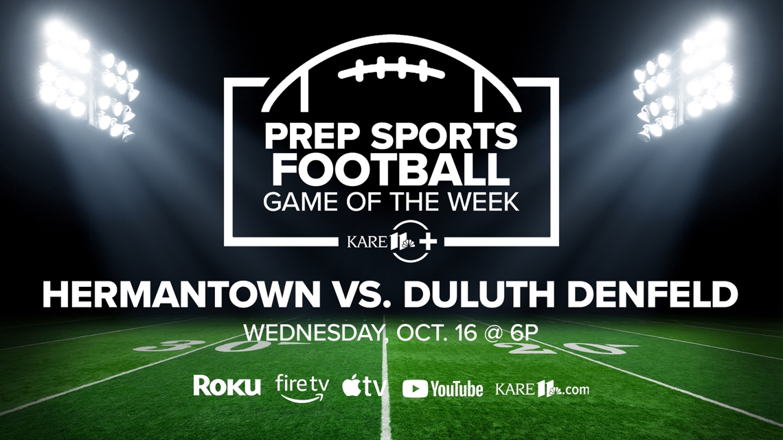 Prep Football Hermantown vs. Duluth Denfeld