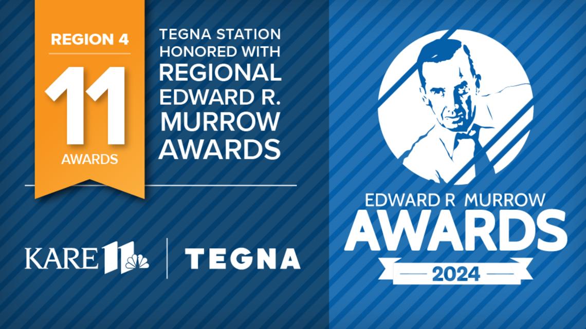 KARE 11 wins 11 Regional Edward R. Murrow Awards from RTDNA | kare11.com