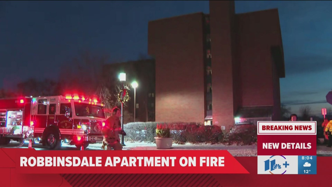 Resident dies in Robbinsdale senior apartment fire | kare11.com