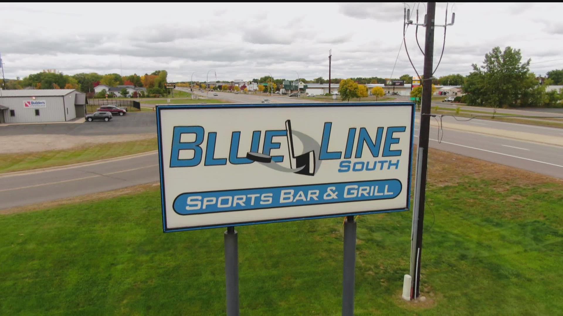 The owner of the Blue Line Sports Bar and Grill said the restaurant is down to only three cooks.