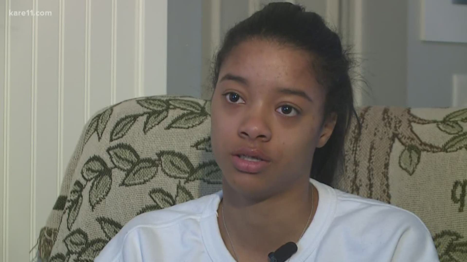 Kyla Avant opens up about the hit and run driver that hit her at the school bus stop.