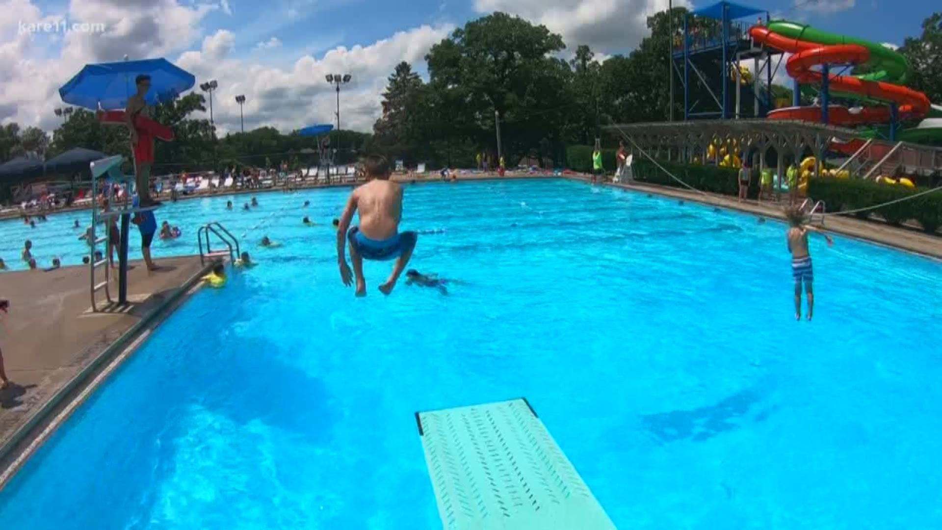 Doctors advise people to avoid swimming in pools if they've been sick recently.