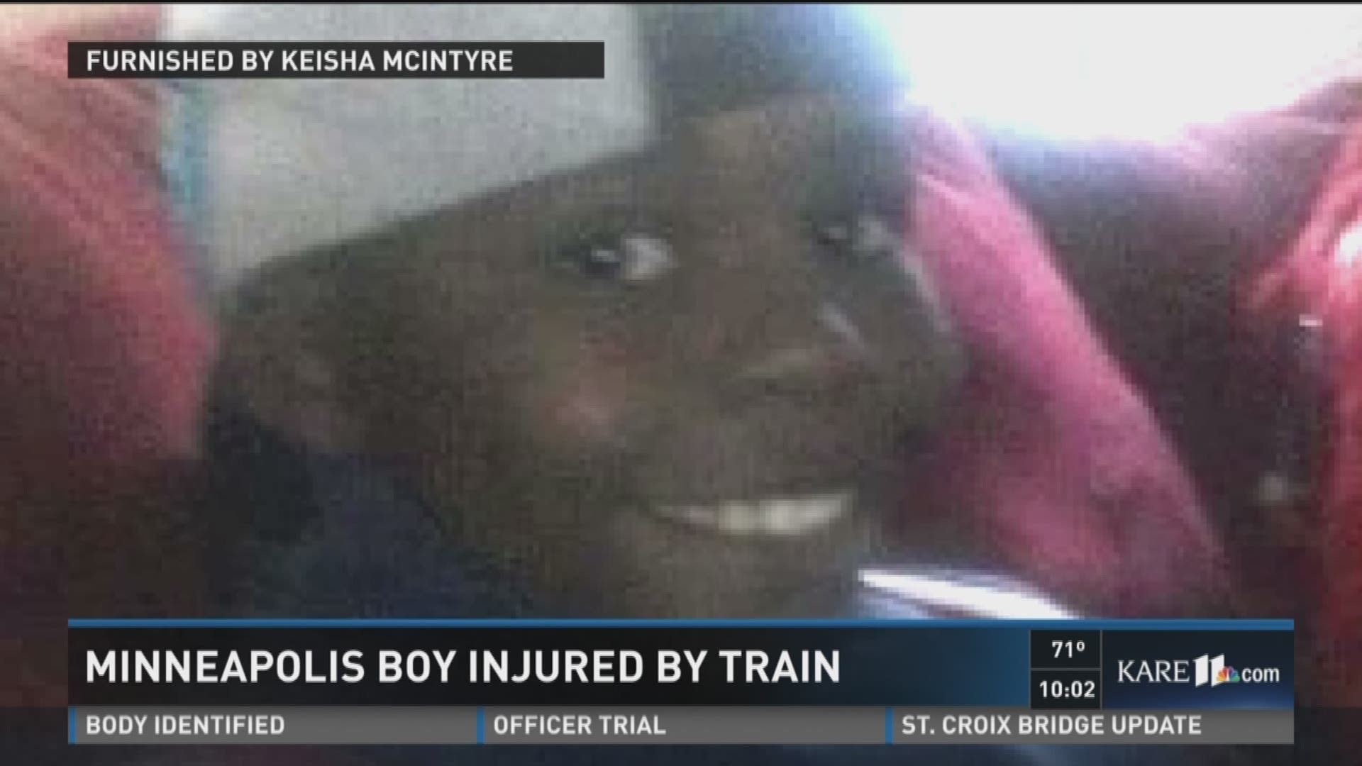 Minneapolis boy injured by train