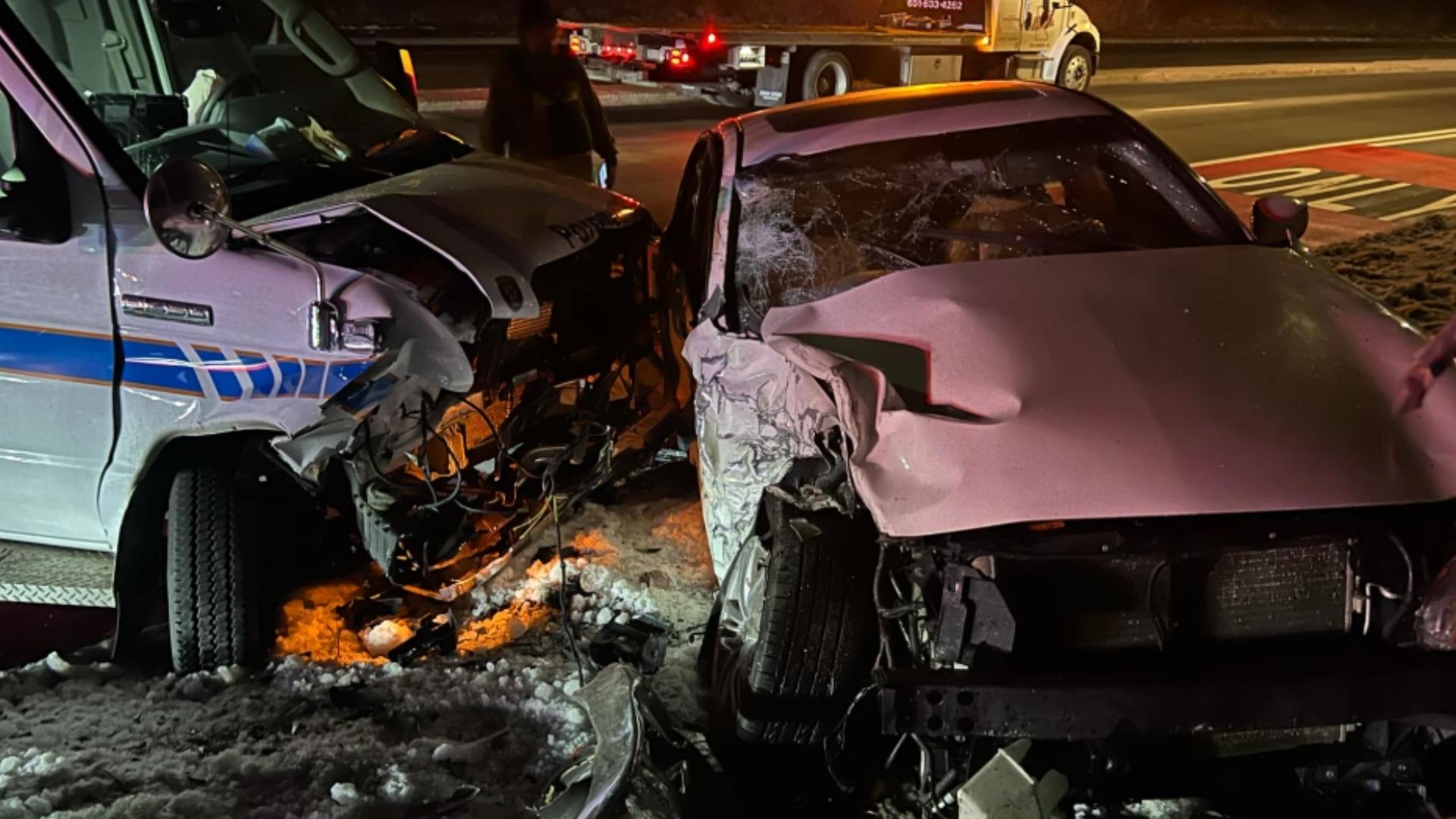 Two paramedics released after crash in Minneapolis sends 5 to hospital ...