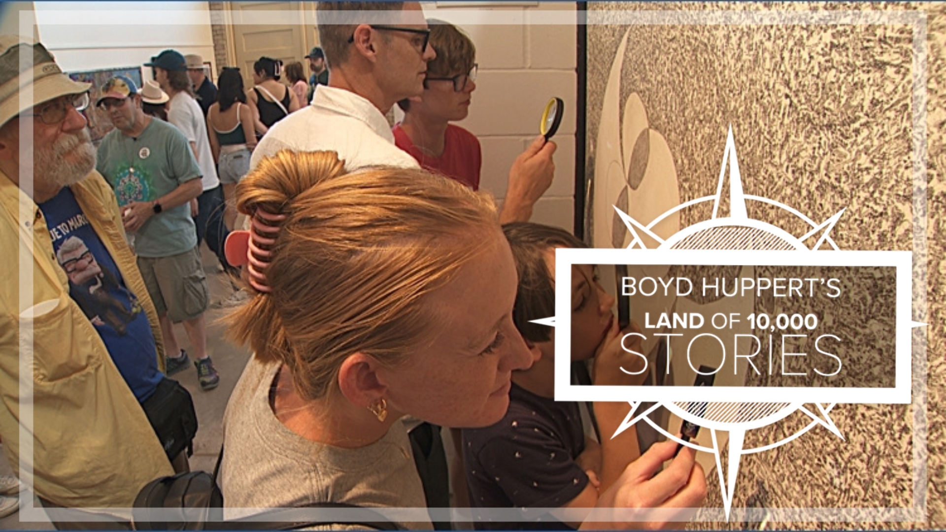 Jeffrey Gause has a condition that allows him to draw tiny images in precise detail.