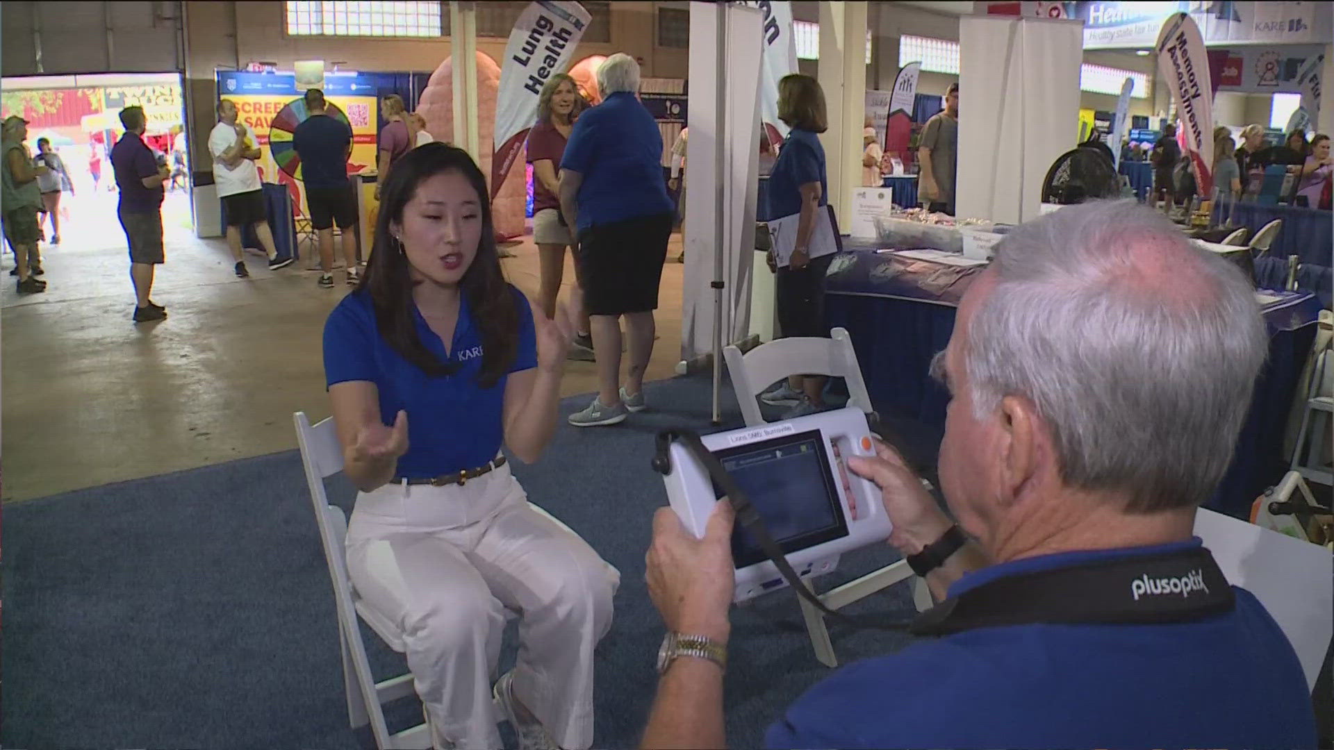 Every year, the Health Fair 11 building at the Minnesota State Fair features a variety of screenings and valuable health information.