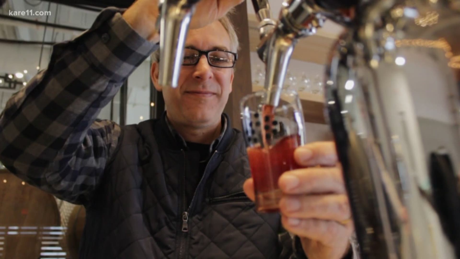 The taproom will offer up to 16 types of cider at a time. It opens Saturday, November 10. https://kare11.tv/2FetPee