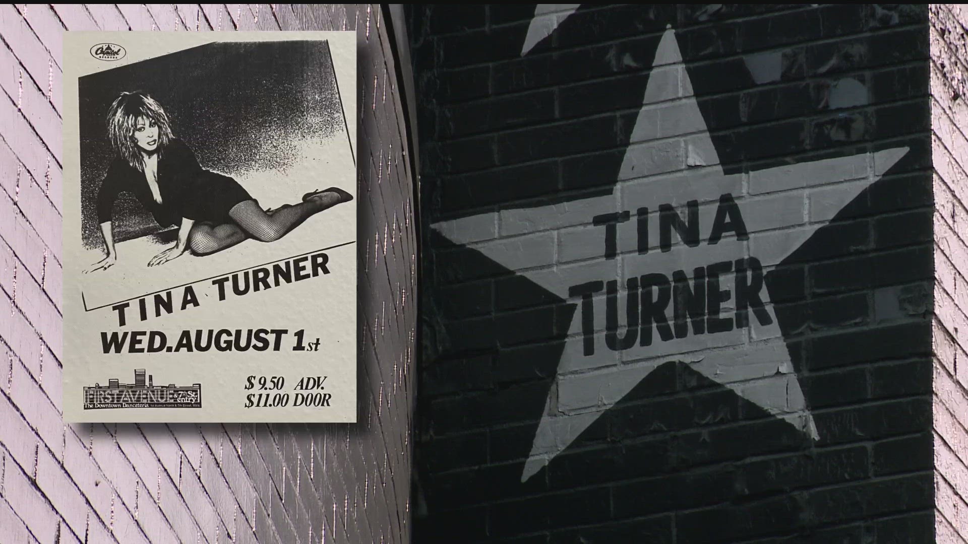 Through the span of her career, Turner made several stops in the Twin Cities, landing her a star outside First Avenue after an appearance in 1982.