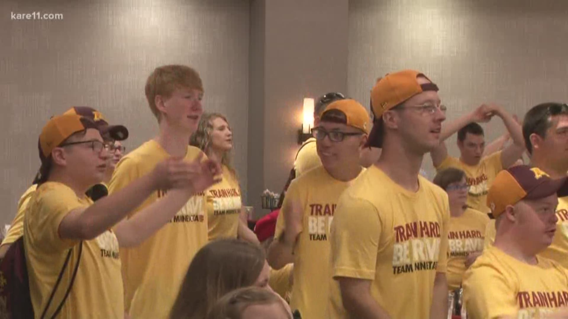 Dozens of Special Olympics athletes, unified partners, coaches and staff were sent off Saturday morning to Seattle for the 2018 USA Games. They will compete in 14 team and individual sports alongside thousands of other Special Olympics athletes from acros