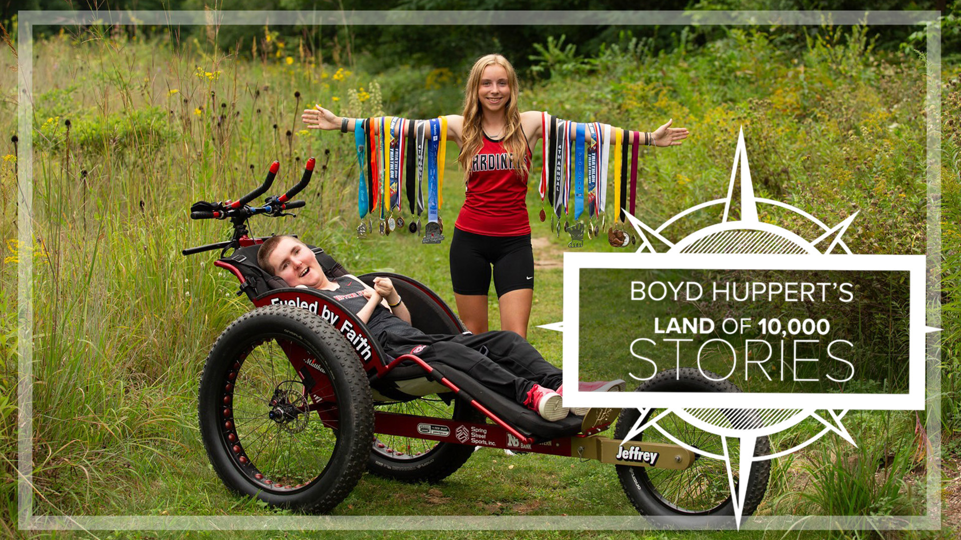 Susan and Jeffrey Bergeman of Chippewa Falls, Wisconsin, became an inspiring duo.