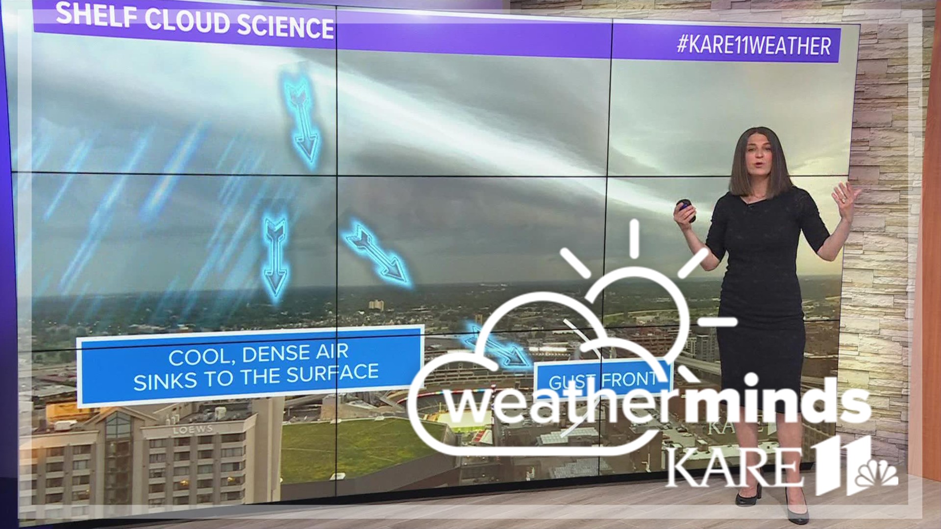 KARE 11 Meteorologist Laura Betker takes a look at some viewer photos to explain how shelf clouds form.