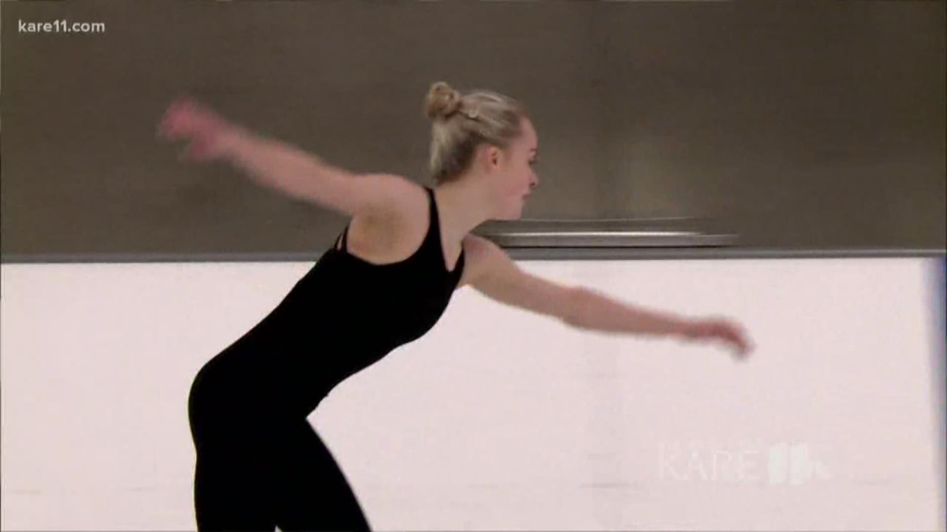Figure Skater with Olympic Dreams