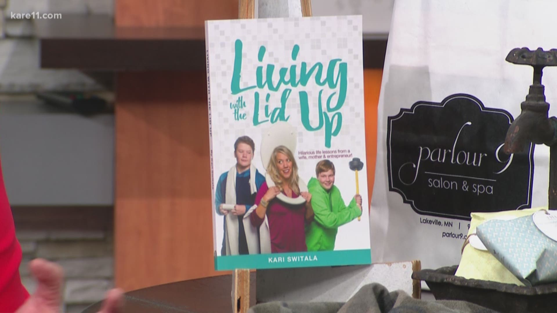 Mother’s Day is Sunday, May 12, 2019. This year ditch the candy and give mom what she really wants, a few hard belly laughs. Twin Cities entrepreneur Kari Switala is the author of Living With the Lid Up. She says women in business are often encouraged to keep stories of their homelife at home.