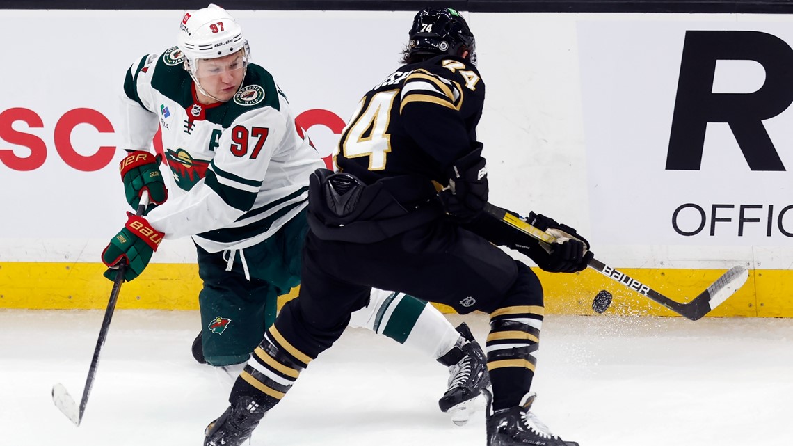 Kirill Kaprizov's Second Of Game In OT Lifts Wild Over Bruins | Kare11.com