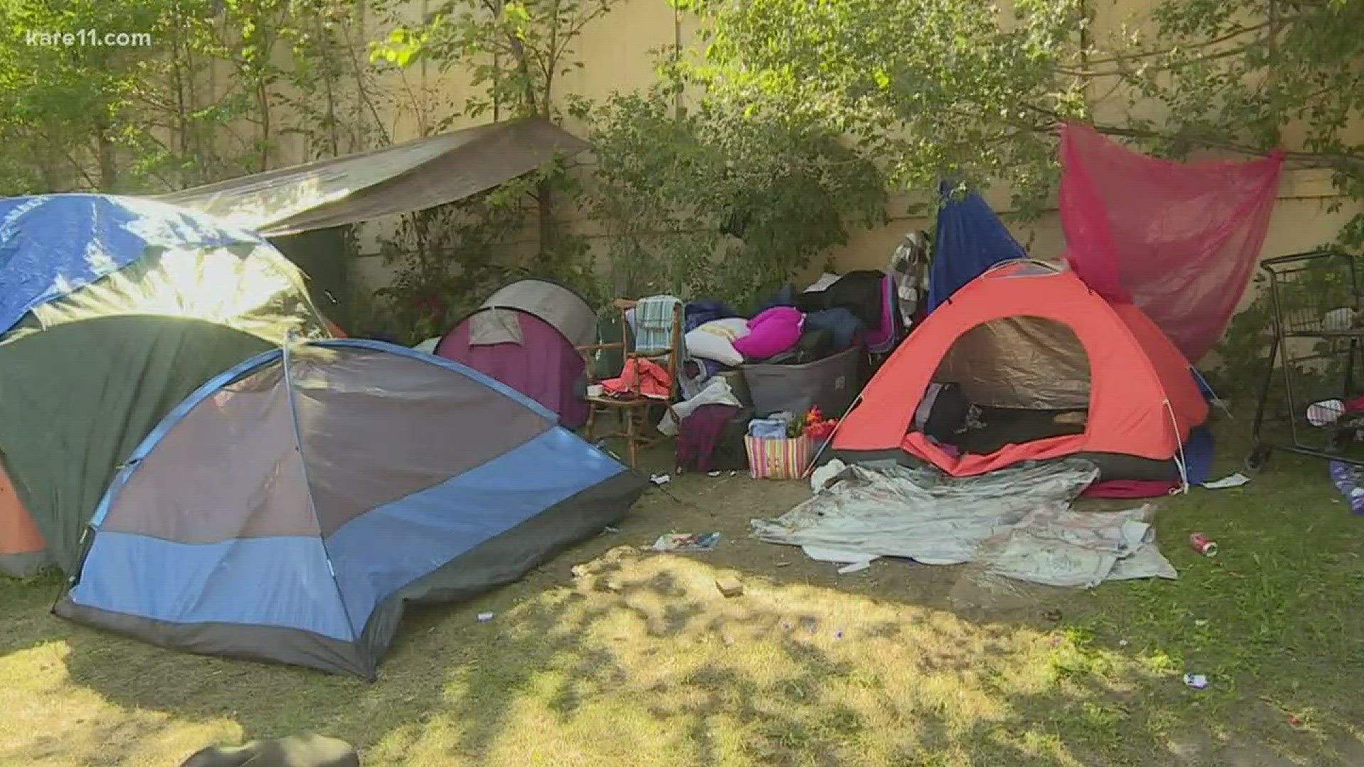 City looking to relocate Hiawatha encampment residents; site grows