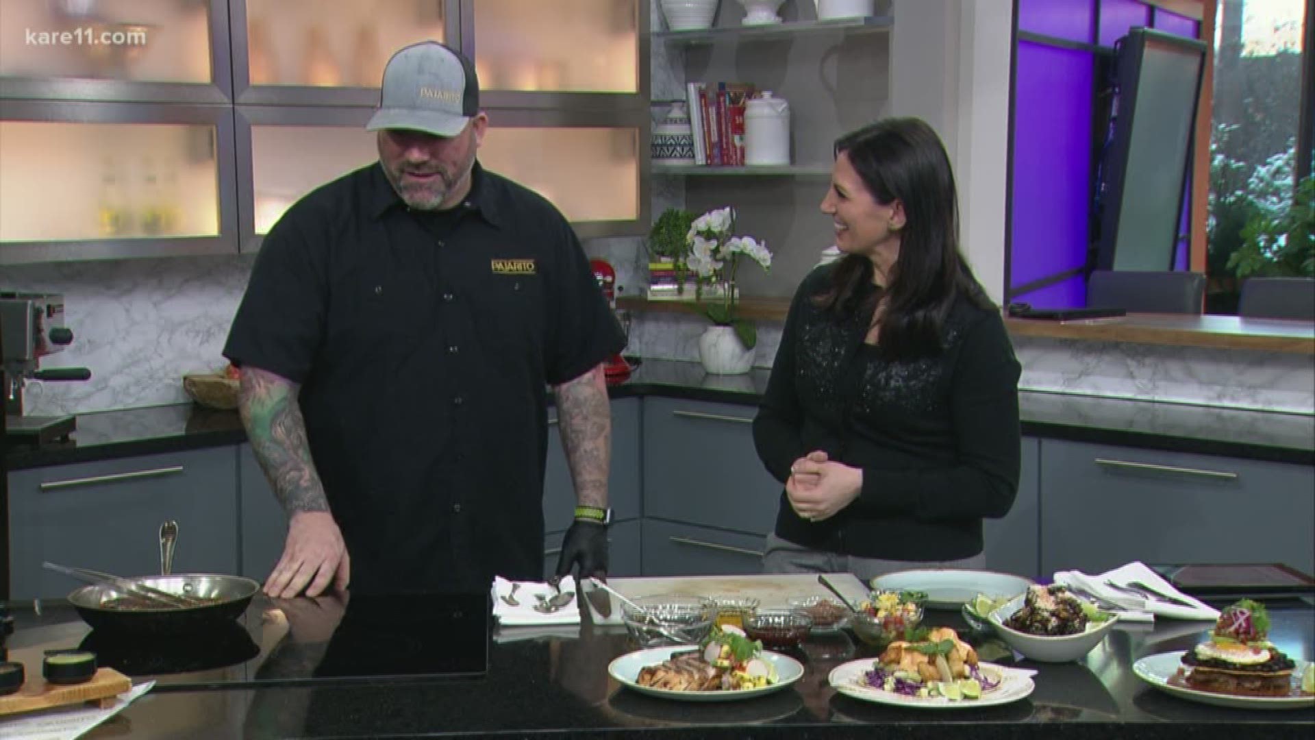 Chef Stephan Hesse shares his recipe for Pajarito Pork Chops 'al Pastor' style.