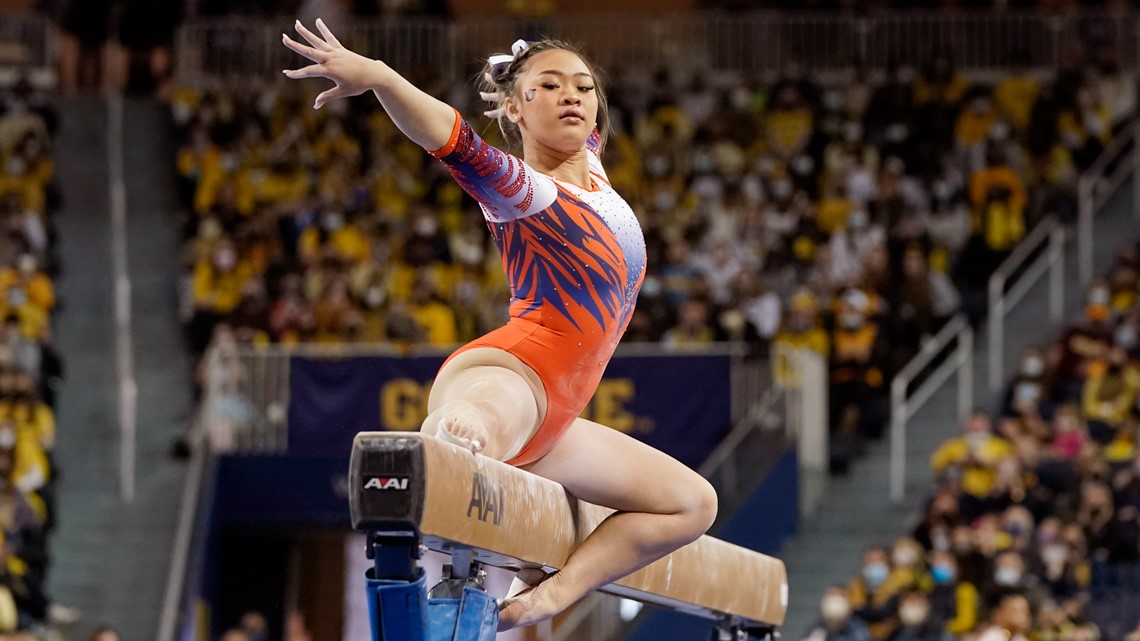 Sunisa Lee wins gold in gymnastics all-around in Tokyo Olympics - ABC News