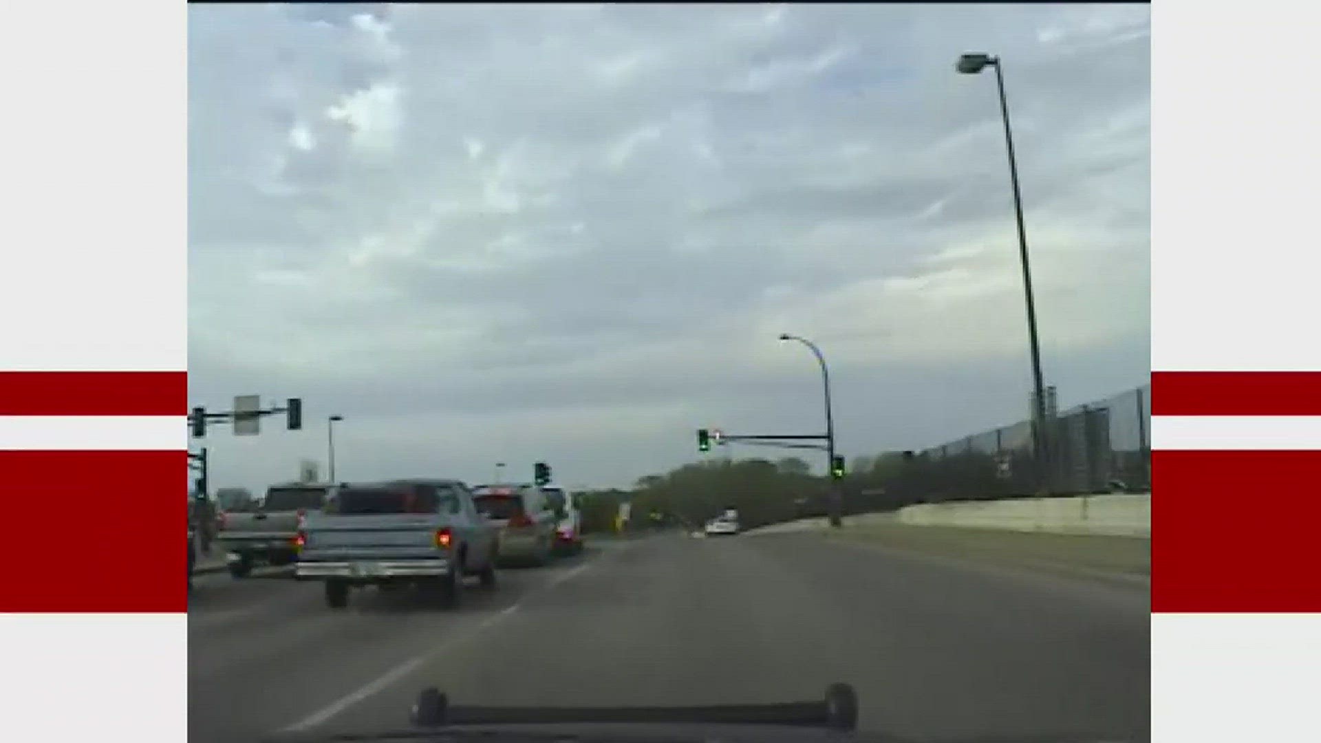 The audio and video has been released by the Minnetonka City Attorney's office, nearly two years after the highly publicized incident on a busy Twin Cities freeway.