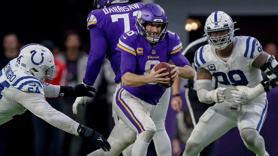 Kirk Cousins explains mood in Vikings' locker room before 33-point comeback  vs. Colts: 'There was belief'